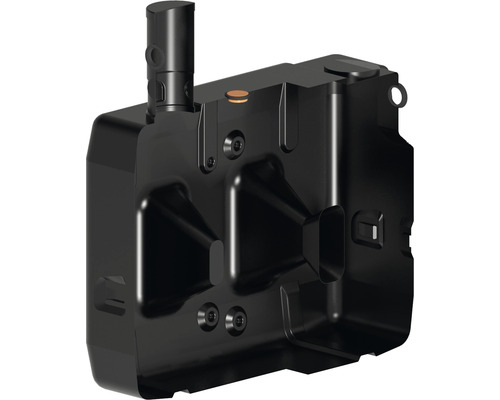 Čierna splachovacia nádržka z plastu