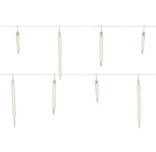 Reťaz s cencúľmi s LED