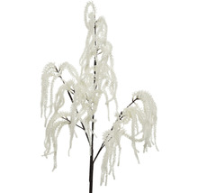 Dekoratívna umelá vetva s previsnutými kvetenstvami pre vnútorné použitie