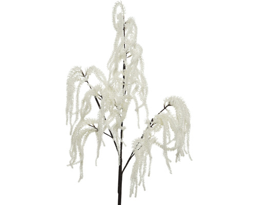 Dekoratívna umelá vetva s previsnutými kvetenstvami pre vnútorné použitie