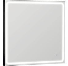 LED zrkadlo do kúpeľne Mia Black 60 x 80 cm IP44