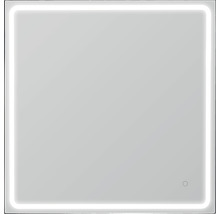 LED zrkadlo do kúpeľne Mia Black 100 x 80 cm IP44 čierne