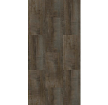 Vinylová podlaha lepená tmavohnedá Dry Back dielce Bangkok rust 60 x 30 cm balenie 12 ks