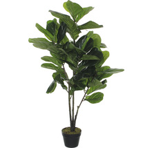 Umelý Ficus Lyrata v kvetináči pre interiérové dekorácie