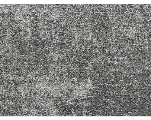 Koberec velur Bari TB tmavosivá šírka 400 cm (metráž) Detail šedého koberca.