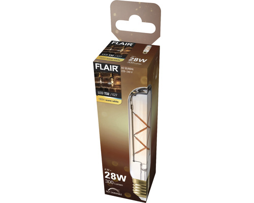 Žiarovka Flair LED T32 E27, 28 W, 300 lúmenov