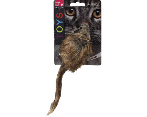Hračka pre mačky Magic Cat myš plyšová Gigant s catnipom 21 cm