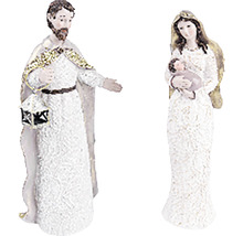 Sada figúrok do betlehemov s Jozefom a Máriou s Ježiškom