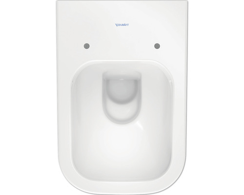 Závesné hlbokosplachovacie WC zo sanitárnej keramiky s logom Duravit