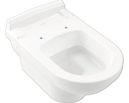 Villeroy & Boch WC s hlbokým splachovaním Hommage biele závesné na stenu s povrchovou úpravou 6661B0R1