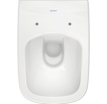 Závesné hlboké splachovacie WC zo sanitárnej keramiky s logom Duravit