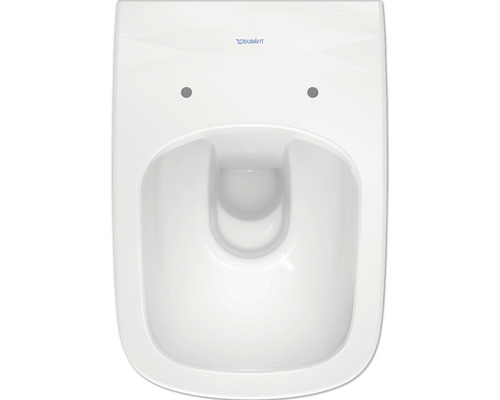 Závesné hlboké splachovacie WC zo sanitárnej keramiky s logom Duravit