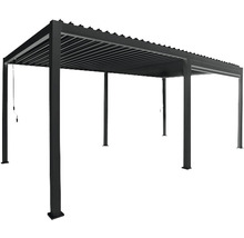 Voľne stojaca záhradná pergola z kovu