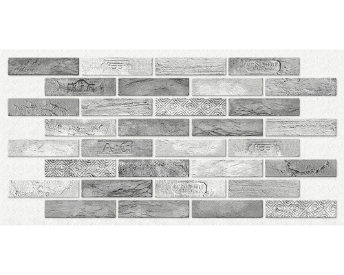 PVC panel Brick Old Grey-0