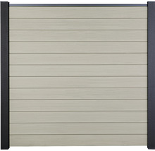 Plastový plotový diel s rámom