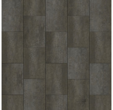 Samolepiaca vinylová podlaha sivá Palau dlaždica 60 x 30 cm balenie 12 ks