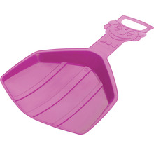 Plastová lopata na sneh s rukoväťou v tvare tváre