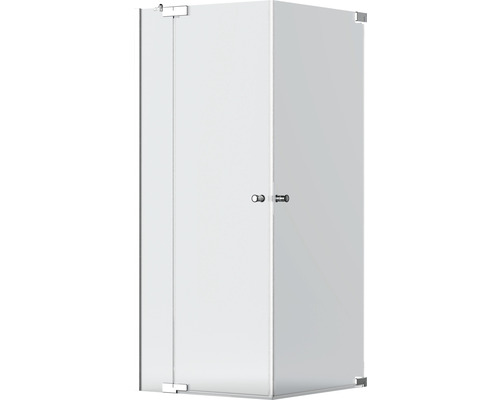 Rohová sprcha so sklom