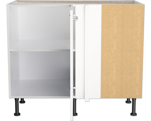 Spodná skrinka s dvierkami, policou a nožičkami