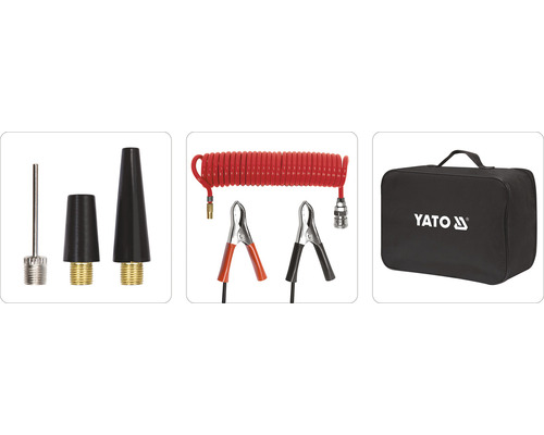 Sada vzduchovej pištole Yato s príslušenstvom a taškou