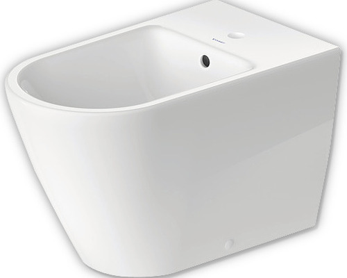 Biely závesný bidet do kúpeľne