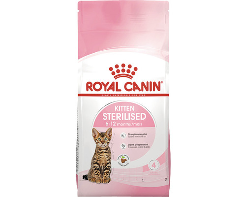 Royal Canin Kitten Sterilised suché krmivo pre mačiatka od 6 do 12 mesiacov