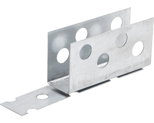 Kovový U-profil s otvormi