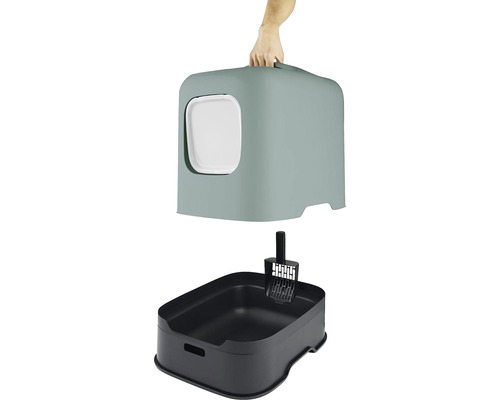Mačacia toaleta s lopatkou a vekom