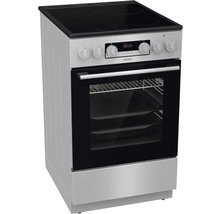 Elektrický sporák so sklokeramickou varnou doskou a rúrou