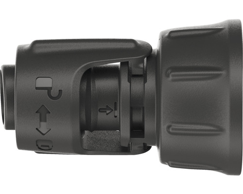 Prípojka na kohútik GARDENA MDS 13 mm čierna