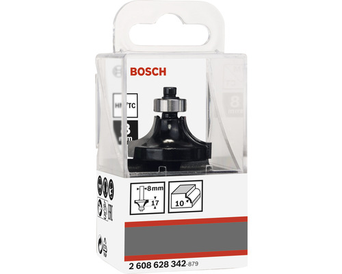 Drážkovacia fréza Bosch HSS s 8 mm stopkou v balení