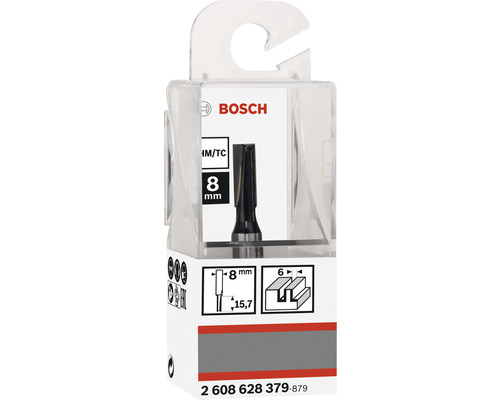 Drážkovacia fréza Bosch s priemerom 8 mm v balení