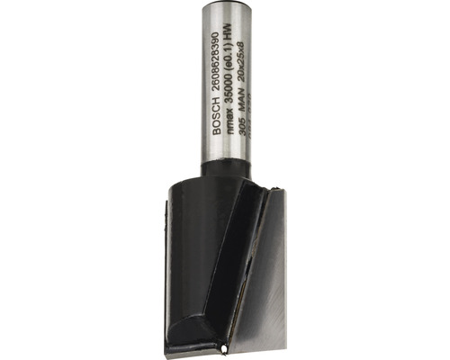 Drážkovacia fréza s rozmermi 20x25x8 milimetrov