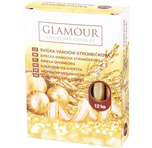 Balenie dvanástich sviečok na vianočný stromček