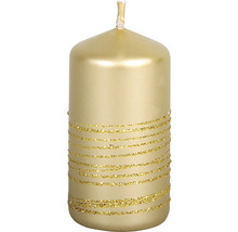 Sviečka s ozdobnými pruhmi