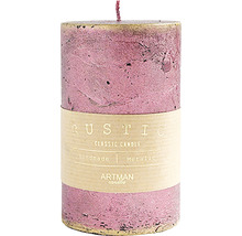 Rustikálna stĺpová sviečka