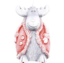 Sviečka los s bundou ako dekorácia