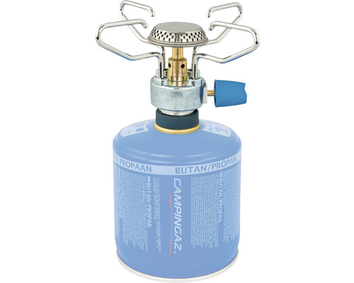 Kempingový varič s plynovou kartušou