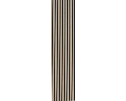 Drevený panel s lamelovou štruktúrou na obklad stien