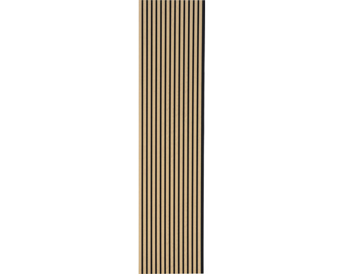 Drevený panel s lamelovou štruktúrou pre obklady stien a stropov