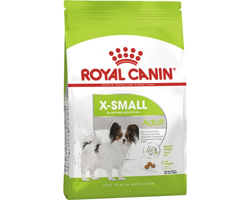 Granule pre psov Royal Canin X-Small Adult 500 g