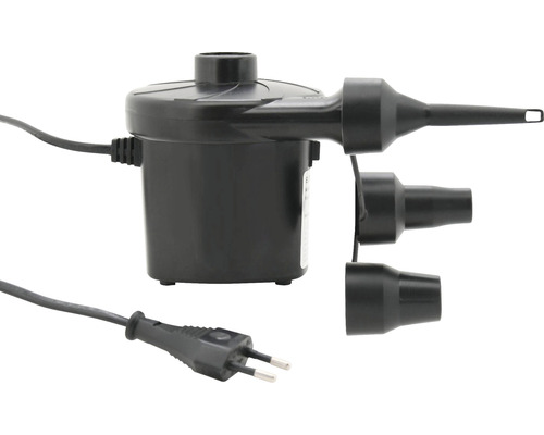 Elektrická vzduchová pumpa s rôznymi tryskami a sieťovou zástrčkou