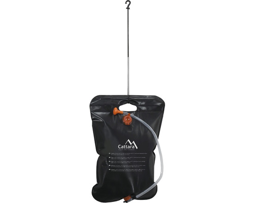 Prenosná solárna sprcha s hadicou a sprchovou hlavicou