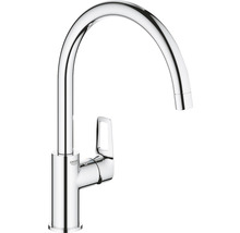 Granitový drez Vima s batériou Grohe Bau Loop 500x530 mm antracit