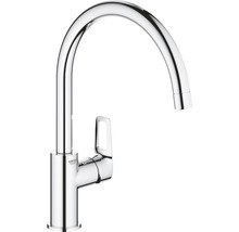 Granitový drez Vima s batériou Grohe Bau Loop 480x780 mm béžový