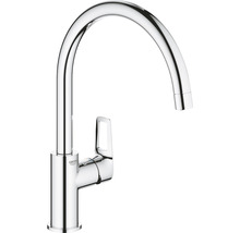 Granitový drez Vima s batériou Grohe Bau Loop 480x960 mm antracit