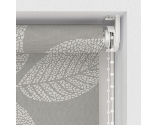 Roleta so vzorom listov a retiazkovým ovládaním