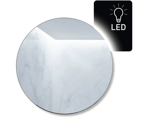 LED Zrkadlo do kúpeľne Ambiente Ronde Ø 60 cm 411-019