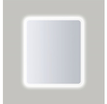 LED Zrkadlo do kúpeľne Moonlight Rounded 60 x 70 cm 411-514