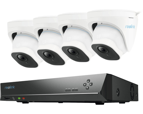 Bezpečnostný kamerový set Reolink RLK8-520D4-AI 4x RLC-520 + 1x NVR videorekordér 2TB HDD